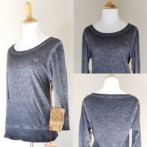 Nwt TRUE RELIGION L/S "Leah" Vintage Wash Top S